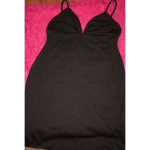 Midi Black Bodycon Dress